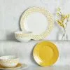 Dunelm Dotty Ochre 12 Piece Dinner Set 2 Dunelm Dotty Ochre 12 Piece Dinner Set -dining room furniture Shop 30690006