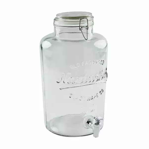 Dunelm 8.5L Glass Drinks Dispenser 3 Dunelm 8.5L Glass Drinks Dispenser