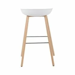 Dunelm Erik White Bar Stool 12 Dunelm Erik White Bar Stool -dining room furniture Shop 30711152 alt04
