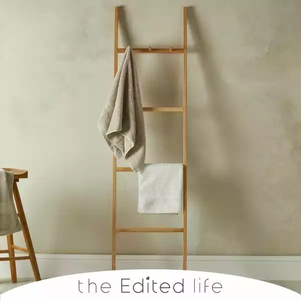 The Edited Life Ash Wood Ladder 3 The Edited Life Ash Wood Ladder