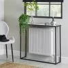 Dunelm Sullivan Black Slim Console Radiator Cover -dining room furniture Shop 30712353