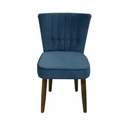 Dunelm Isla Velvet Dining Chair -dining room furniture Shop 30713369 alt02
