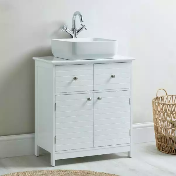 Dunelm Nautical Under Sink Unit 3 Dunelm Nautical Under Sink Unit
