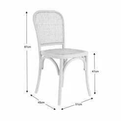 Dunelm Tulle Dining Chair -dining room furniture Shop 30720374 alt09