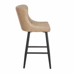Dunelm Montreal Faux Leather Bar Stool -dining room furniture Shop 30724475 alt03