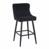 Dunelm Montreal Velvet Bar Stool -dining room furniture Shop 30724483