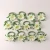 Dunelm Set Of 12 Gerbera Napkin Rings 7cm -dining room furniture Shop 30724546