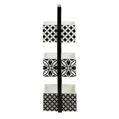 Dunelm Geo Tile Monochrome Caddy 10 Dunelm Geo Tile Monochrome Caddy -dining room furniture Shop 30727567 alt02