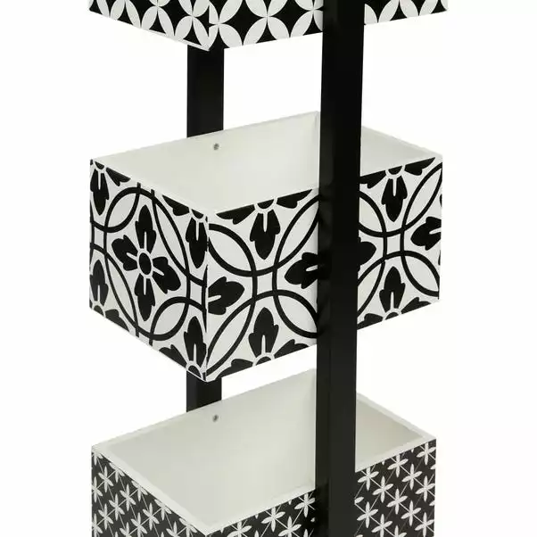 Dunelm Geo Tile Monochrome Caddy 7 Dunelm Geo Tile Monochrome Caddy - Image 5