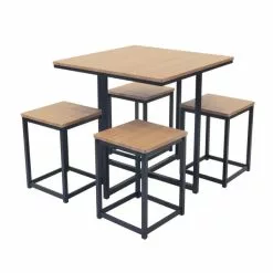 Dunelm Vixen Compact Cube Dining Set 12 Dunelm Vixen Compact Cube Dining Set -dining room furniture Shop 30730147 alt04