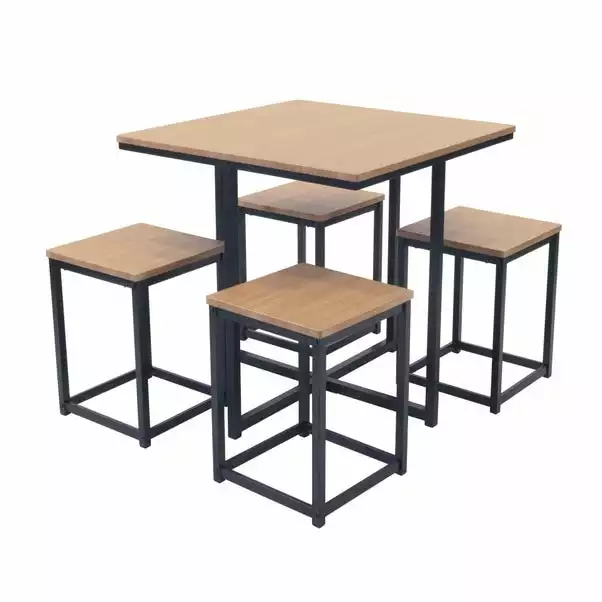 Dunelm Vixen Compact Cube Dining Set 7 Dunelm Vixen Compact Cube Dining Set - Image 5