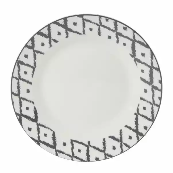 Dunelm Ikat 12 Piece Dinner Set 4 Dunelm Ikat 12 Piece Dinner Set - Image 2