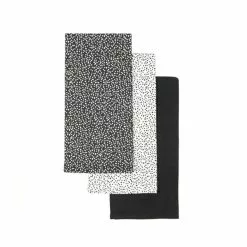 Dunelm Set Of 3 Dottie Tea Towels