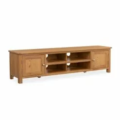 Dunelm Bromley Extra Wide Oak TV Unit -dining room furniture Shop 30734335 alt02