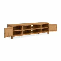 Dunelm Bromley Extra Wide Oak TV Unit -dining room furniture Shop 30734335 alt03