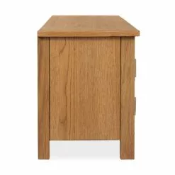Dunelm Bromley Extra Wide Oak TV Unit -dining room furniture Shop 30734335 alt04