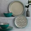 Dunelm Global Teal 12 Piece Dinner Set 1 Dunelm Global Teal 12 Piece Dinner Set -dining room furniture Shop 30734550