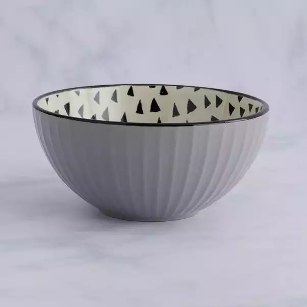 Dunelm Global Grey 12 Piece Dinner Set 7 Dunelm Global Grey 12 Piece Dinner Set - Image 5