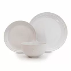 Dunelm Hearts 12 Piece Dinner Set