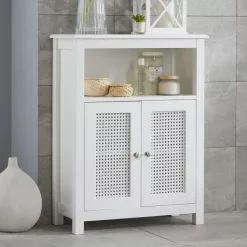 Dunelm Palermo White Console Unit