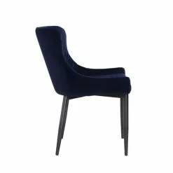 Dunelm Montreal Set Of 2 Velvet Dining Chairs -dining room furniture Shop 30744776 alt04