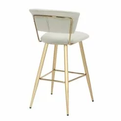 Dunelm Kendall Velvet Bar Stool -dining room furniture Shop 30746398 alt04