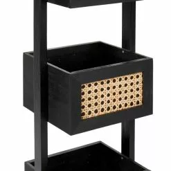 Dunelm French Cane Black Caddy 9 Dunelm French Cane Black Caddy -dining room furniture Shop 30747342 alt03