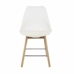Dunelm Erik White Dining Chair -dining room furniture Shop 30747700 alt02