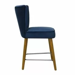 Dunelm Isla Velvet Bar Stool -dining room furniture Shop 30748290 alt05