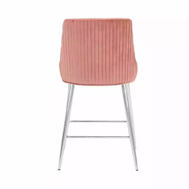 Dunelm Peyton Velvet Bar Stool 7 Dunelm Peyton Velvet Bar Stool - Image 5