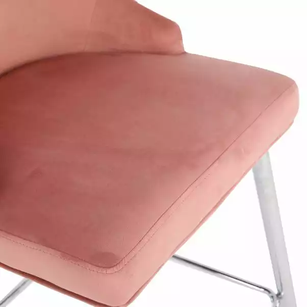 Dunelm Peyton Velvet Bar Stool 8 Dunelm Peyton Velvet Bar Stool - Image 6