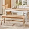 Dunelm Churchgate Ash Wood Spindle Bench 1 Dunelm Churchgate Ash Wood Spindle Bench -dining room furniture Shop 30748638