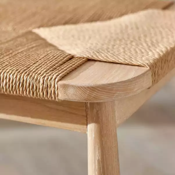 Dunelm Churchgate Ash Wood Spindle Bench 6 Dunelm Churchgate Ash Wood Spindle Bench - Image 4