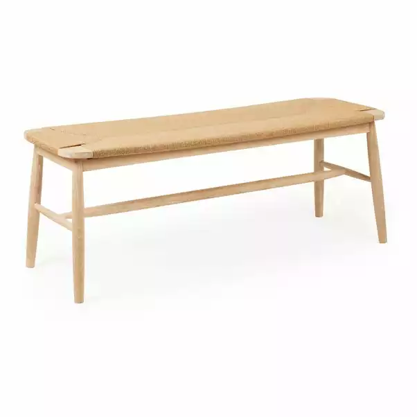 Dunelm Churchgate Ash Wood Spindle Bench 8 Dunelm Churchgate Ash Wood Spindle Bench - Image 6