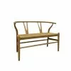 Dunelm Lara Wishbone Bench Seat 1 Dunelm Lara Wishbone Bench Seat -dining room furniture Shop 30751700