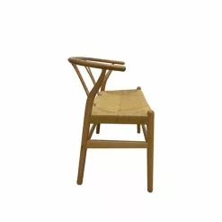 Dunelm Lara Wishbone Bench Seat -dining room furniture Shop 30751700 alt03