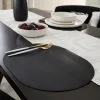 Dunelm Set Of 2 Lozenge Faux Leather Placemats -dining room furniture Shop 30755195