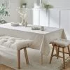 Dunelm Linford Stripe Tablecloth -dining room furniture Shop 30755204