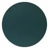 Dunelm Set Of 4 Peacock & Navy Faux Leather Reversible Round Placemats -dining room furniture Shop 30756132