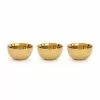 Dunelm Set Of 3 Metallic Dip Bowls -dining room furniture Shop 30759074