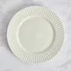 Dunelm Linear Embossed Porcelain Dinner Plate 2 Dunelm Linear Embossed Porcelain Dinner Plate -dining room furniture Shop 30762588