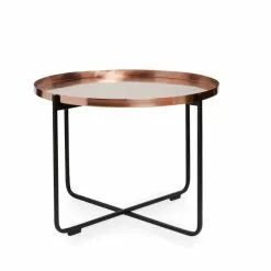 Dunelm Tiana Coffee Table Metallic Effect -dining room furniture Shop 30763827 alt03