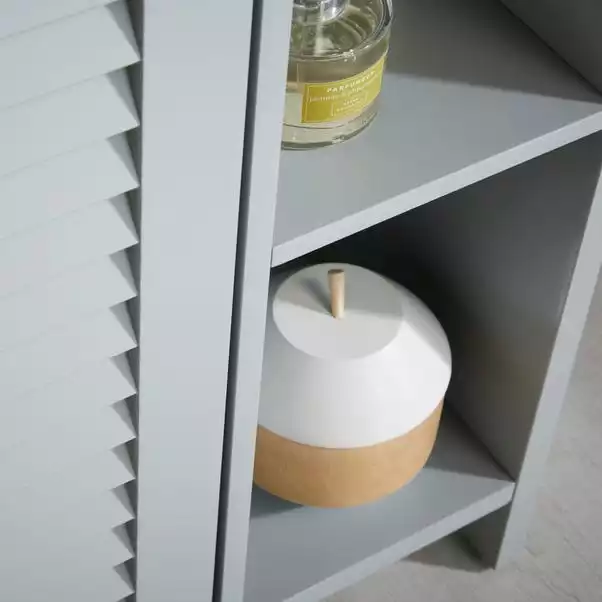 Dunelm Tuscany Console Unit Grey 7 Dunelm Tuscany Console Unit Grey - Image 5