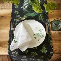 Natural History Museum Marsh Botanical Print Table Runner -dining room furniture Shop 30764593 alt02