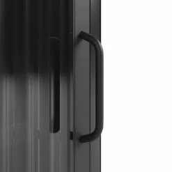 Dunelm Stannis Reeded Glass Single Door Cabinet -dining room furniture Shop 30765708 alt05