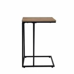 Dunelm Charlie Oak Effect C-Shaped Side Table 11 Dunelm Charlie Oak Effect C-Shaped Side Table -dining room furniture Shop 30765711 alt03