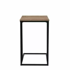 Dunelm Charlie Oak Effect C-Shaped Side Table 13 Dunelm Charlie Oak Effect C-Shaped Side Table -dining room furniture Shop 30765711 alt05