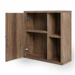 Dunelm Fulton Pine Effect Bathroom Wall Cabinet -dining room furniture Shop 30765727 alt04