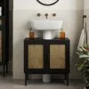 Dunelm Winslow Undersink Unit Black Rattan 1 Dunelm Winslow Undersink Unit Black Rattan -dining room furniture Shop 30766794