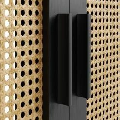 Dunelm Winslow Undersink Unit Black Rattan -dining room furniture Shop 30766794 alt05